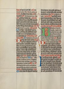 Geschmücktes Initial B