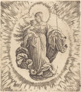 Madonna auf einer Mondsichel