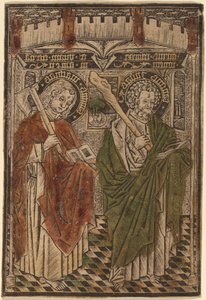 Heiliger Matthias und Heiliger Judas mit Artikeln aus dem Credo