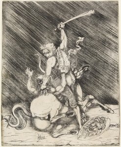 Herkules und Cacus von Master of 1515
