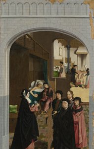 Die sieben Werke der Barmherzigkeit von Master of Alkmaar