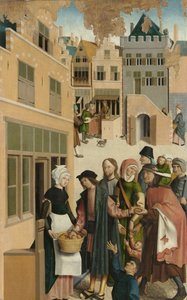 Die sieben Werke der Barmherzigkeit von Master of Alkmaar