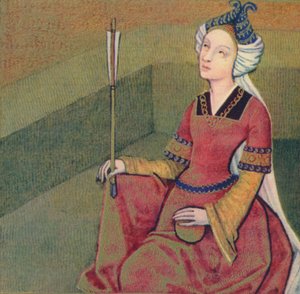 Helene - Frau von Menelaos, 1403, 1939 von Master of Berry