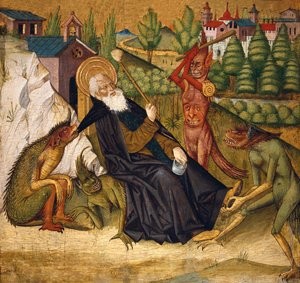 Versuchung des heiligen Antonius in der Wüste