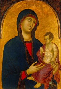 Madonna mit Kind von Master of Citta di Castello