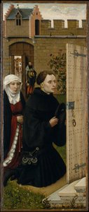 Verkündigungstriptychon (Merode-Altar), ca. 1427-32 von Master of Flémalle