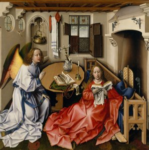 Verkündigungstriptychon (Merode-Altar), ca. 1427-32