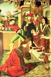 Martyrium der hl. Eulalia von Merida von Master of Paredes