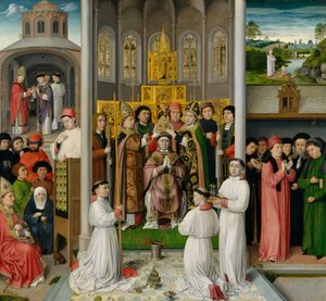 Szenen aus dem Leben des Heiligen Augustinus von Hippo, ca. 1490
