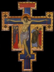 Kruzifix, ca. 1260-1270 von Master of Saint Francis,