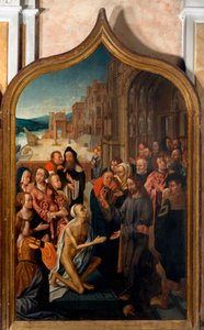 Triptychon: Die Auferstehung des Lazarus