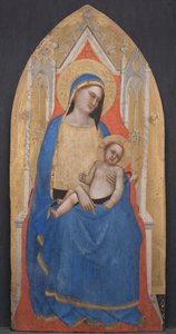 Madonna und Kind auf dem Thron, ca. 1350 von Master of San Lucchese