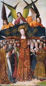 Jungfrau der Barmherzigkeit von Master of Santa Maria del Campo