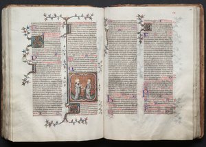 Das Gotha Missale: Fol. 114v, St. Peter und Paul, ca. 1375