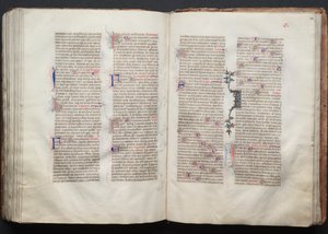 Das Gotha-Missale: Fol. 133r, Text, ca. 1375