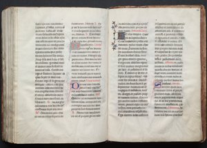 Das Gotha Missale: Fol. 160r, Text von Master of the Boqueteaux