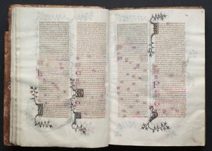 Das Gotha Missale: Fol. 17r, Text, ca. 1375