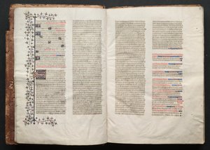 Das Gotha Missale: Fol. 4r, Text, ca. 1375
