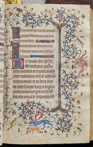 Stundenbuch von Karl dem Edlen, König von Navarra (1361-1425): fol. 129r, Text