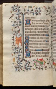 Stundenbuch von Karl dem Edlen, König von Navarra (1361-1425): fol. 139v, Text von Master of the Brussels Initials and Associates