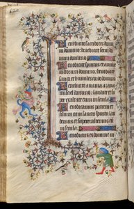 Stundenbuch von Karl dem Edlen, König von Navarra (1361-1425): fol. 60v, Text
