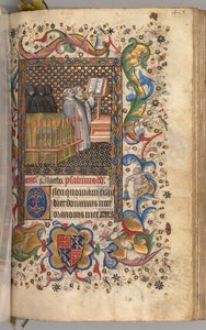 Stundenbuch von Karl dem Edlen, König von Navarra 1361-1425: fol. 202r, Totenoffizium