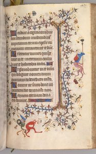 Stundenbuch von Karl dem Edlen, König von Navarra 1361-1425: fol. 212r, Text