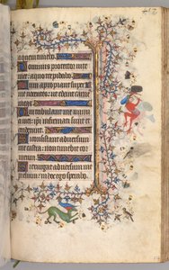 Stundenbuch von Karl dem Edlen, König von Navarra 1361-1425: fol. 223r, Text, um 1405