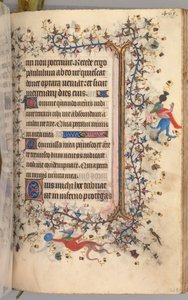 Stundenbuch von Karl dem Edlen, König von Navarra 1361-1425: fol. 227r, Text, um 1405