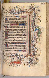 Stundenbuch von Karl dem Edlen, König von Navarra 1361-1425: fol. 229r, Text, um 1405