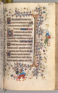 Stundenbuch von Charles dem Edlen, König von Navarra 1361-1425: fol. 233r, Text, um 1405