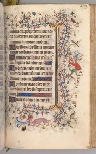 Stundenbuch von Karl dem Edlen, König von Navarra 1361-1425: fol. 234r, Text, ca. 1405 von Master of the Brussels Initials and Associates