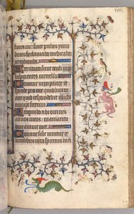 Stundenbuch von Karl dem Edlen, König von Navarra 1361-1425: fol. 247r, Text, ca. 1405