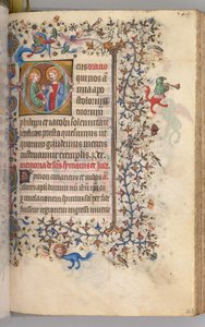 Stundenbuch von Karl dem Edlen, König von Navarra 1361-1425, fol. 269r, SS. Philipp und Jakobus, ca. 1405