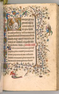 Stundenbuch von Karl dem Edlen, König von Navarra, fol. 283r, St. Lazarus, ca. 1405
