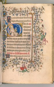 Stundenbuch von Karl dem Edlen, König von Navarra 1361-1425, fol. 290r, St. Franziskus, um 1405