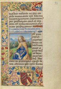 Johannes auf Patmos von Master of the Chronique scandaleuse