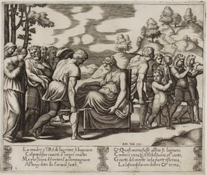 Psyche wird... zu einem verlassenen Berg gebracht von Master of the Die