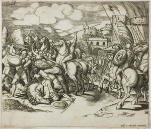 Der Sieg von Scipion über Syphax von Master of the Die