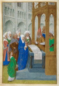 Die Darstellung im Tempel von Master of the Dresden Prayer Books