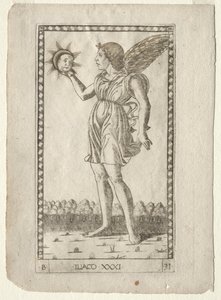 Genie der Sonne (aus der Tarocchi-Serie B: Kosmische Prinzipien & Tugenden, #31) von Master of the E Series Tarocchi