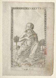 Thalia (Komödie, Hirtendichtung) (aus der Tarocchi-Serie D: Apollo und die Musen, #16)