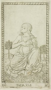 Thalia, Platte sechzehn aus Apollo und die Musen