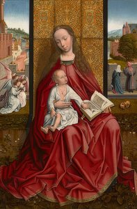 Thronende Maria mit dem Kind