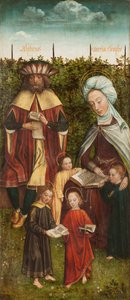 Die Familie der Heiligen Anna Triptychon, rechte Tafel von Master of the Family of Saint