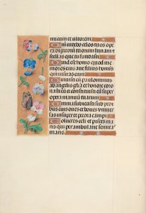 Stunden der Königin Isabella der Katholischen, Königin von Spanien: Fol. 100v, ca. 1500 von Master of the First Prayerbook of Maximillian