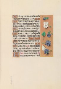 Stundenbuch der Königin Isabella der Katholischen, Königin von Spanien: Fol. 106r, ca. 1500 von Master of the First Prayerbook of Maximillian