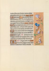 Stundenbuch der Königin Isabella der Katholischen, Königin von Spanien: Fol. 108r, ca. 1500 von Master of the First Prayerbook of Maximillian