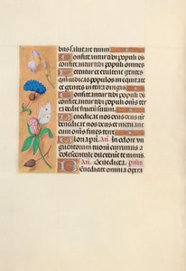 Stundenbuch der Königin Isabella der Katholischen, Königin von Spanien: Fol. 118v, ca. 1500 von Master of the First Prayerbook of Maximillian