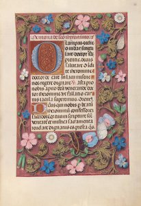 Stundenbuch der Königin Isabella der Katholischen, Königin von Spanien: Fol. 186r, um 1500